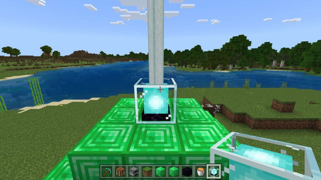 How do I Build a Beacon in Minecraft