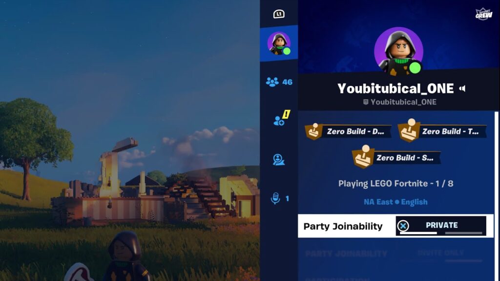 How do I Change my Party to Private Fortnite