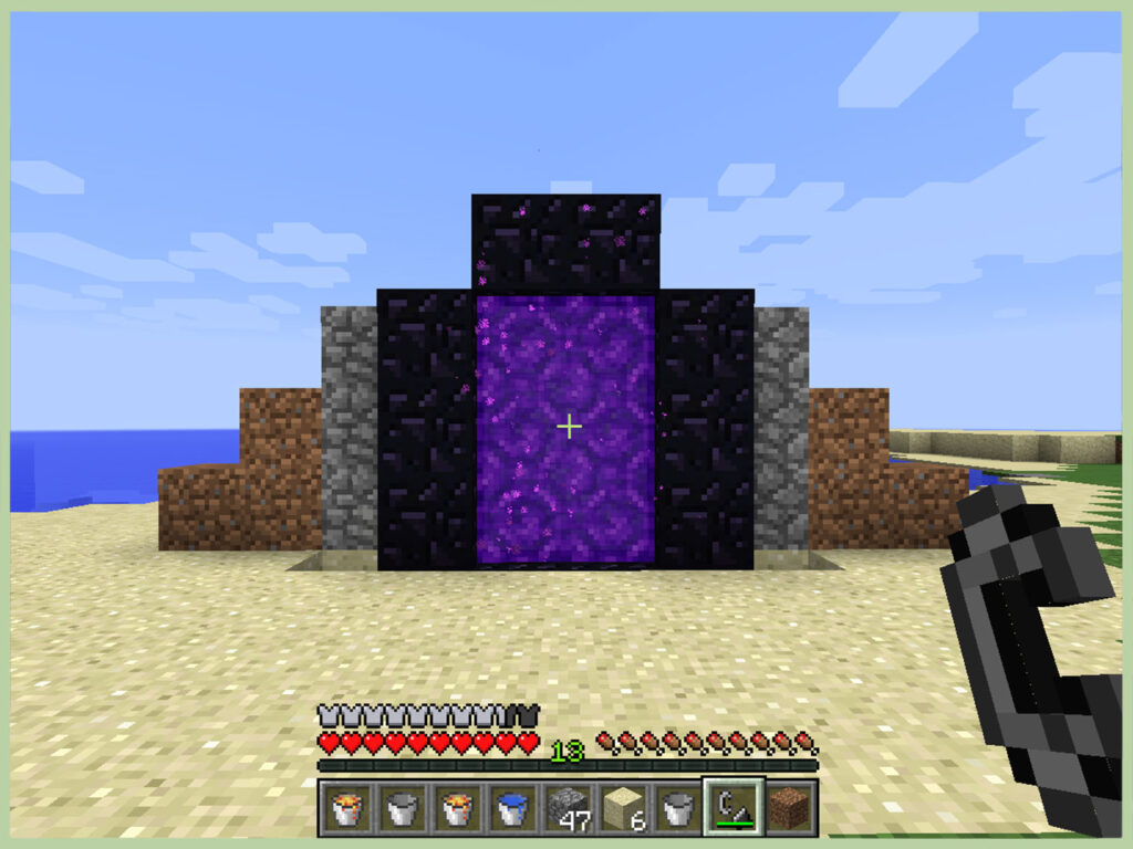How do I build a Portal in Minecraft